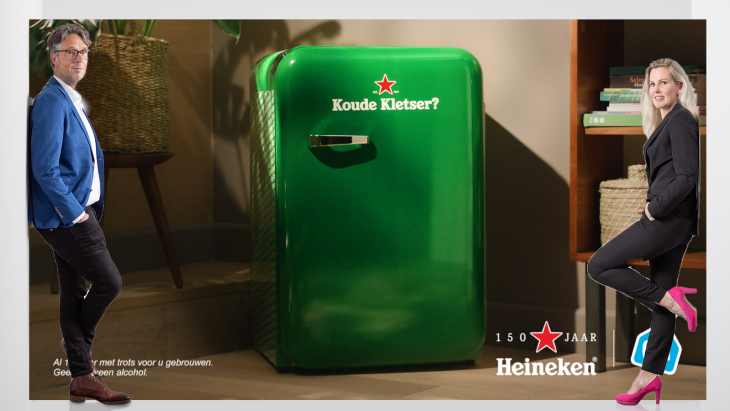 Heineken Koude Kletser-Koelkast 