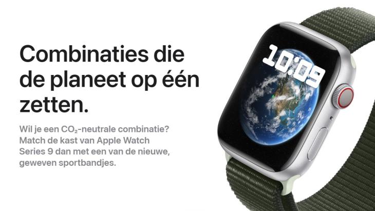 Apple Watch CO2-neutraal