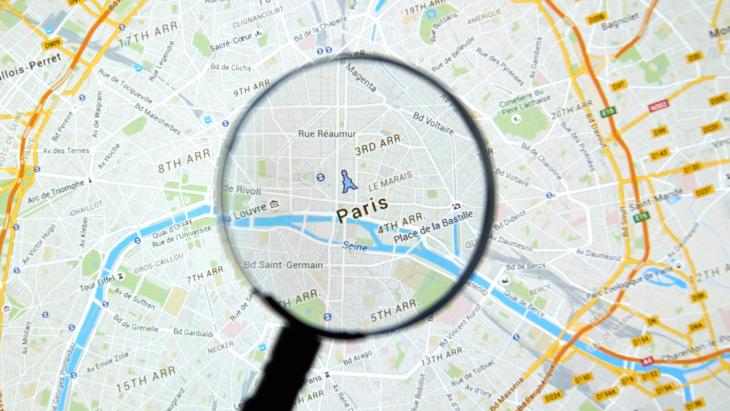 Google Maps Parijs