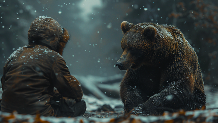 Man. vs. bear