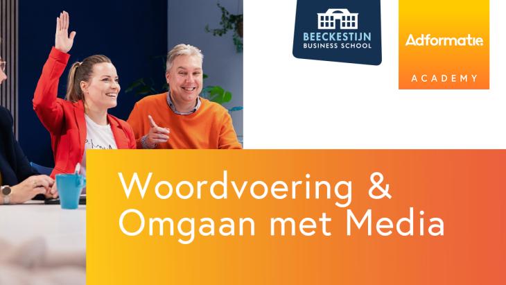 Woordvoering en omgaan met media