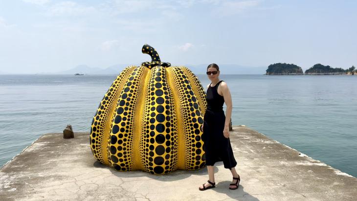 Merel Groenenboom in Japan