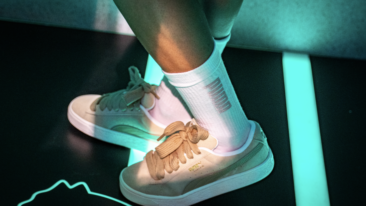 PUMA glow sokken