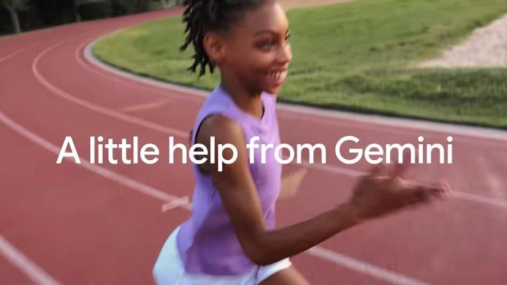 Google Gemini commercial olympische spelen