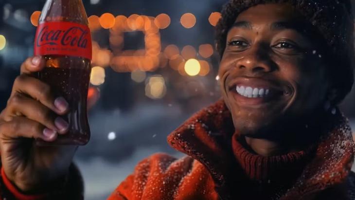 Coca-Cola AI commercial kerst