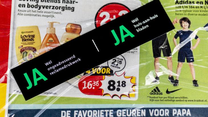 Ja/Ja-sticker