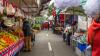 Markt in Puente Alto in Santiago, Chili, met veel gezond fruit